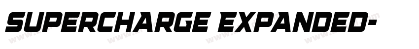 Supercharge Expanded字体转换